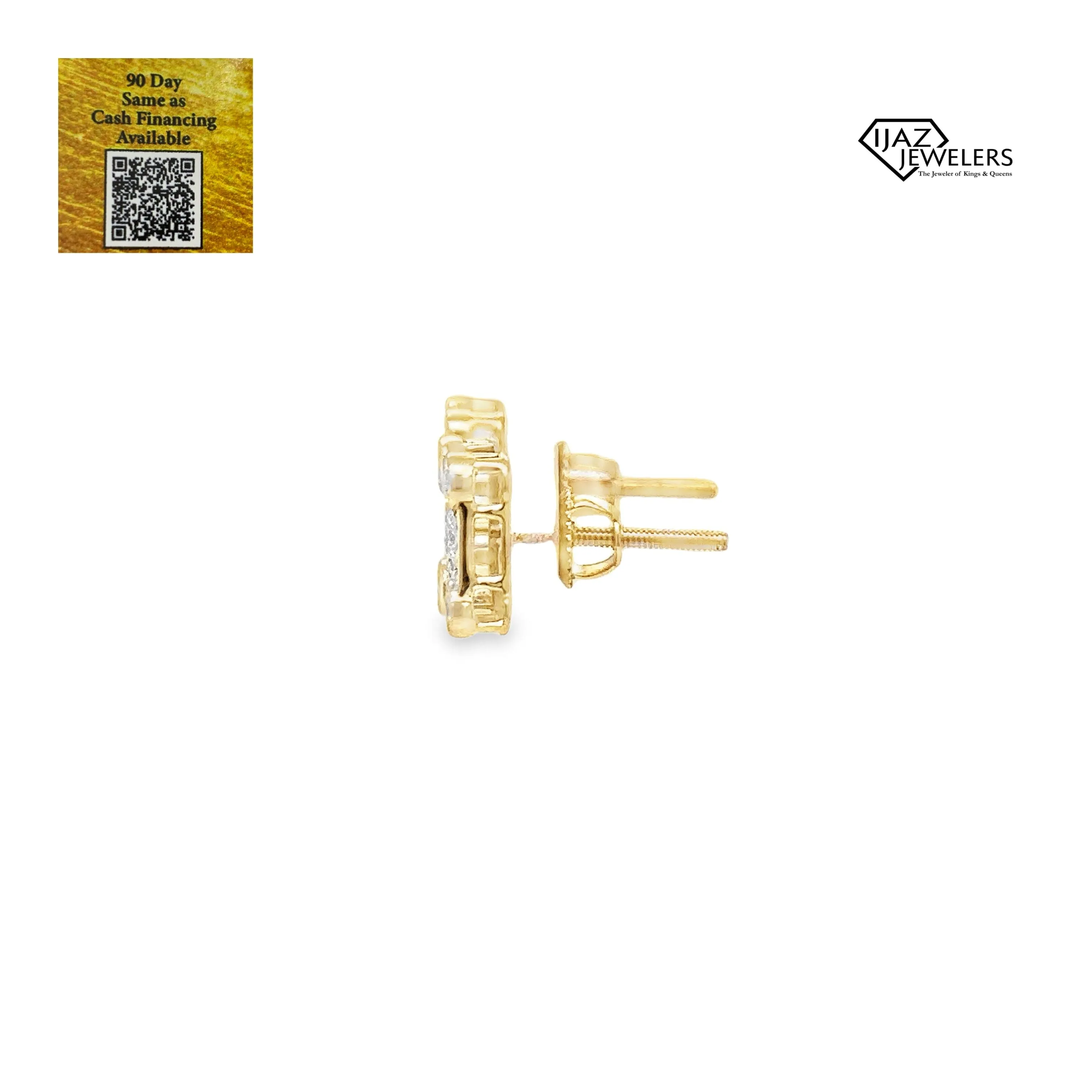 10K Gold 0.20 CTW Diamond Earrings