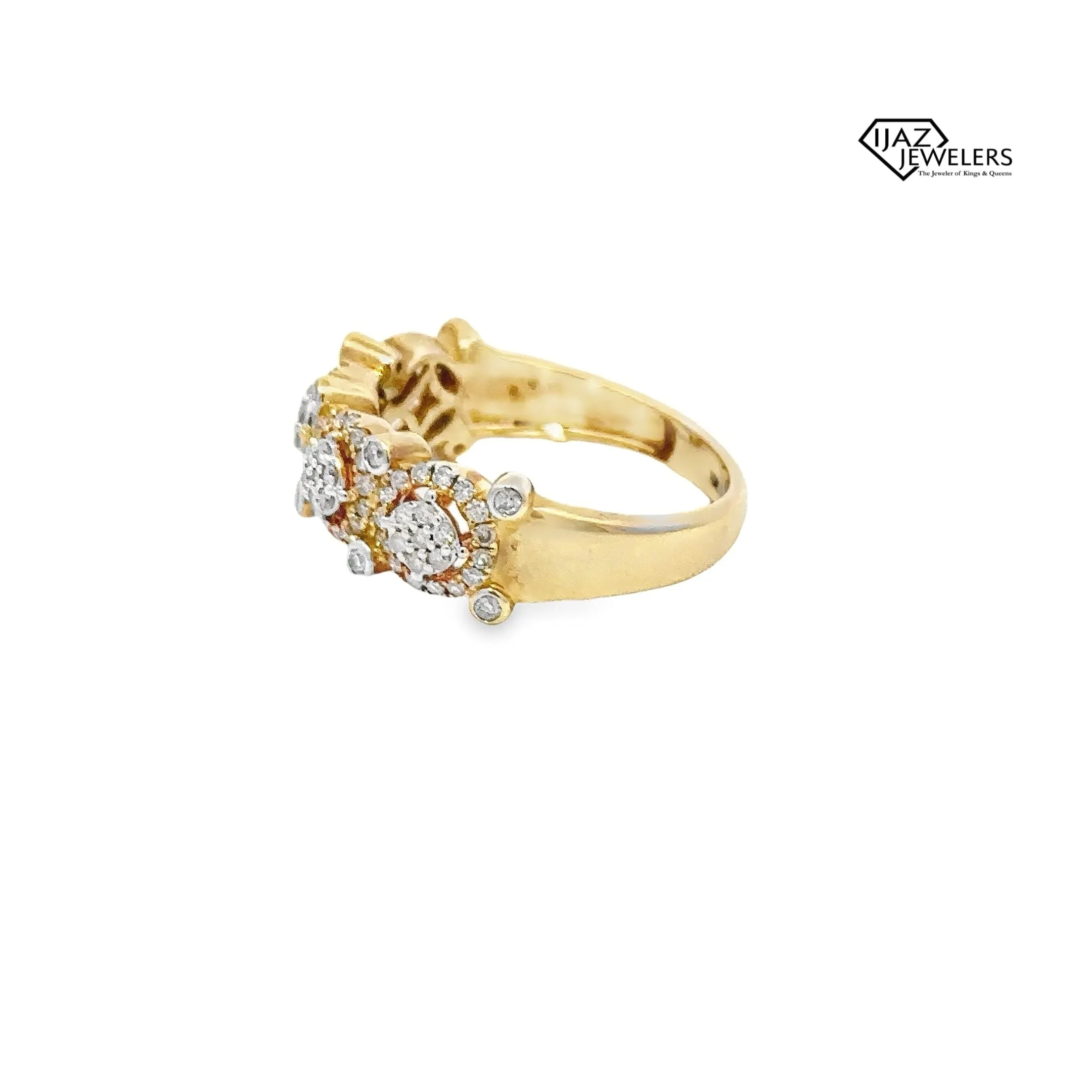 10K Gold Diamond Band