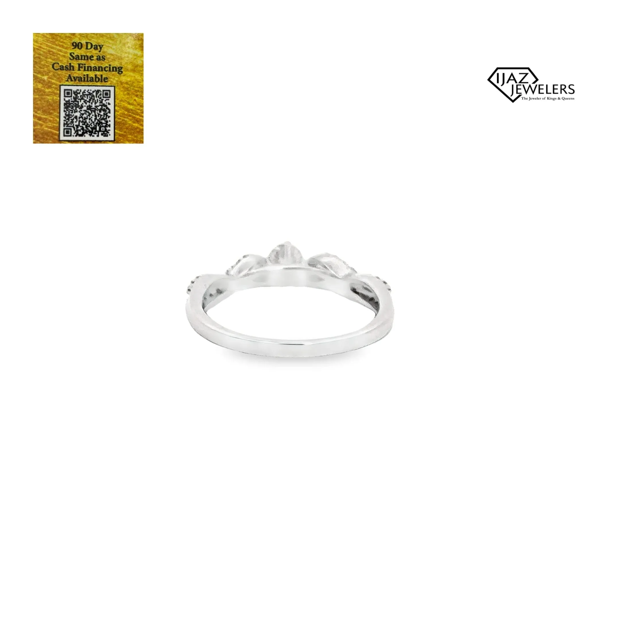 14K White Gold 0.46 CTW Ladies Diamond Ring