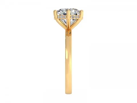 2.63ct Six Prong Round Brilliant Solitiare