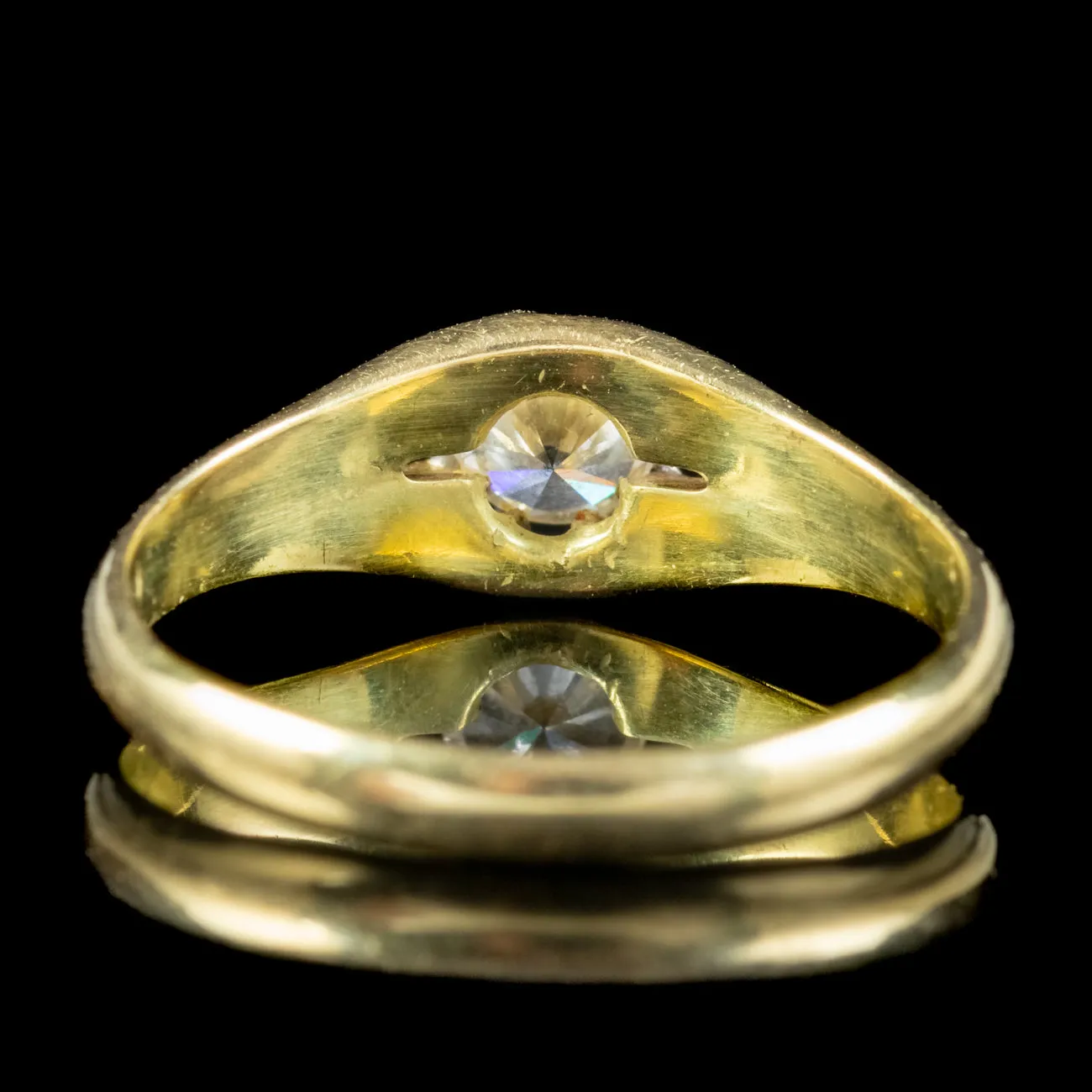 Antique Edwardian Diamond Solitaire Ring 0.40ct Diamond