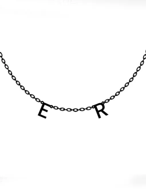 Customizable Initials Necklace - 3 colors