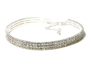FH2 3 Row Choker - Clear - Adult AZ0005