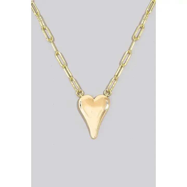 Heart Chain Necklace