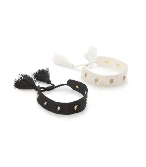 Local Beach Woven Lightning Bolt Bracelets