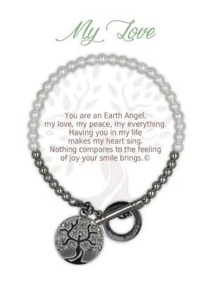 My Love: Shell Pearl Bracelet