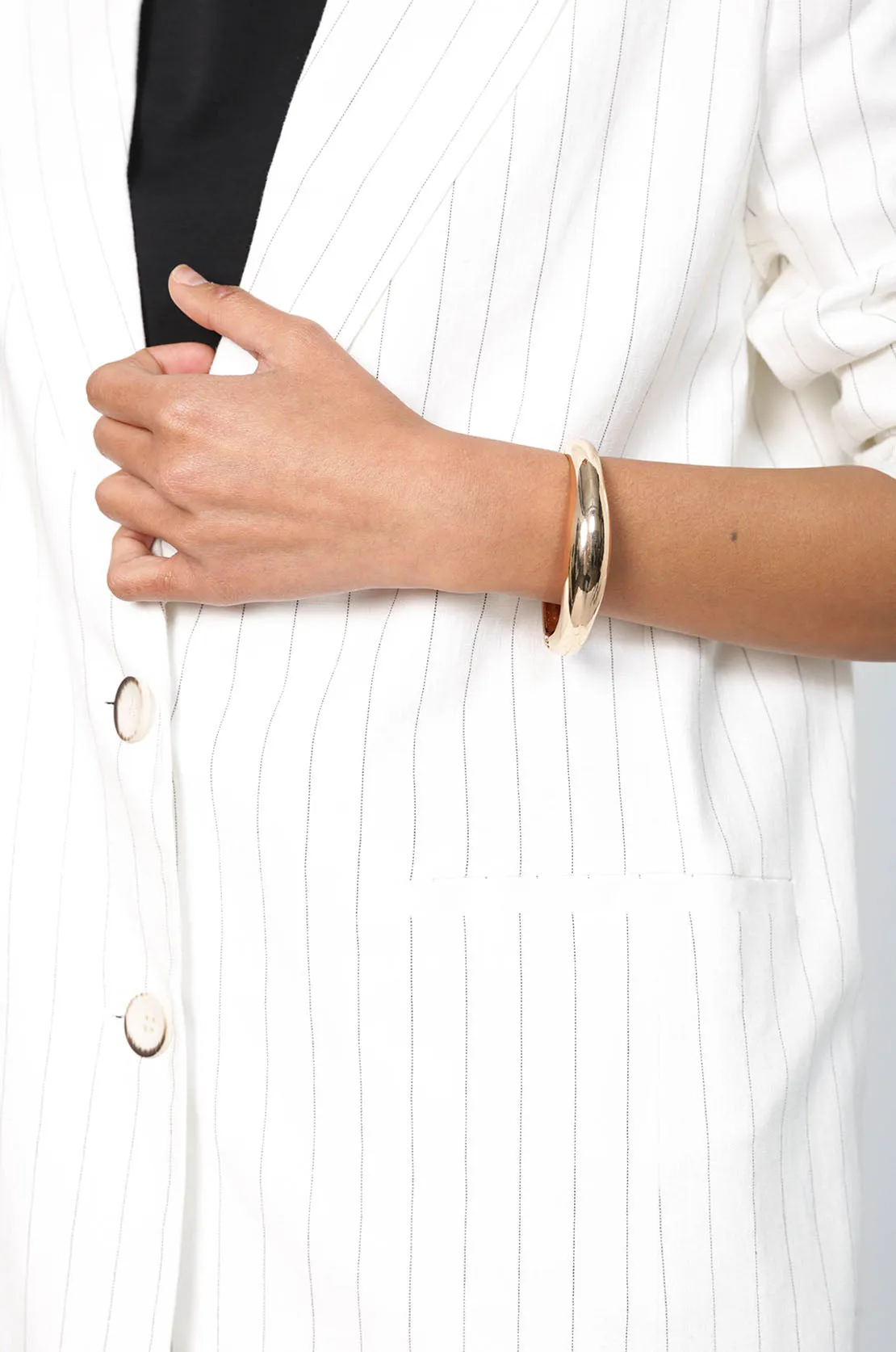 orb bangle / gold