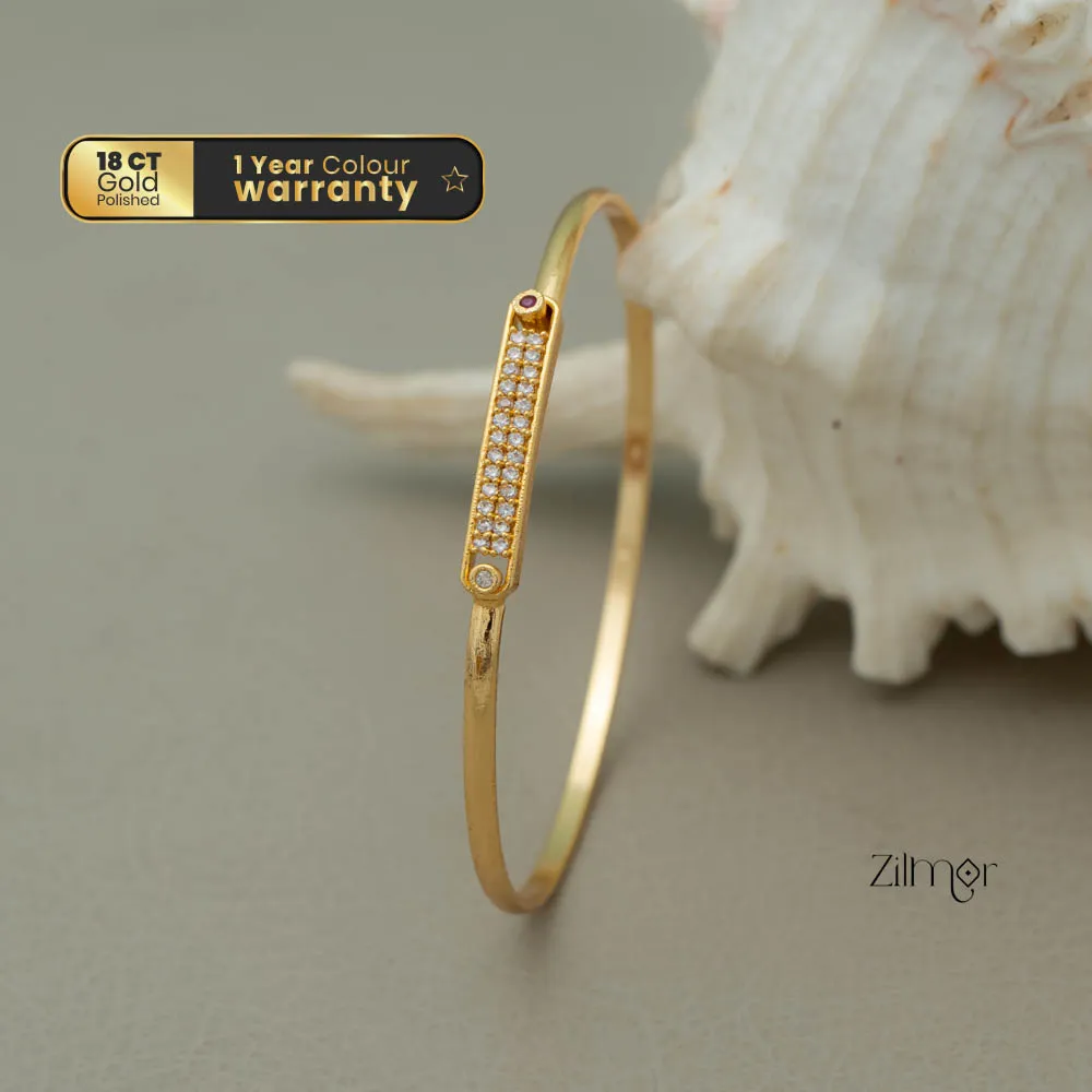 PP101145 - Gold Plated Openable Bangle