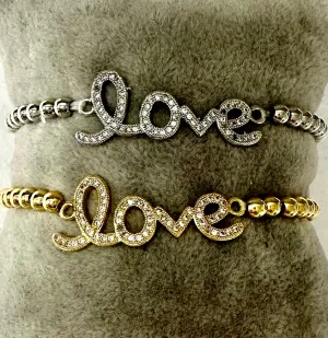 Sterling Love Bracelet